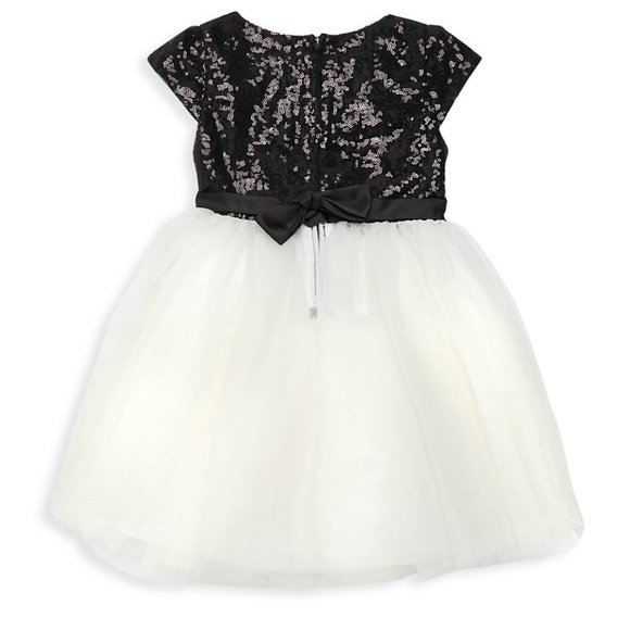 Tutu Couture Girl's 2T &3T Sequin Tulle Dress